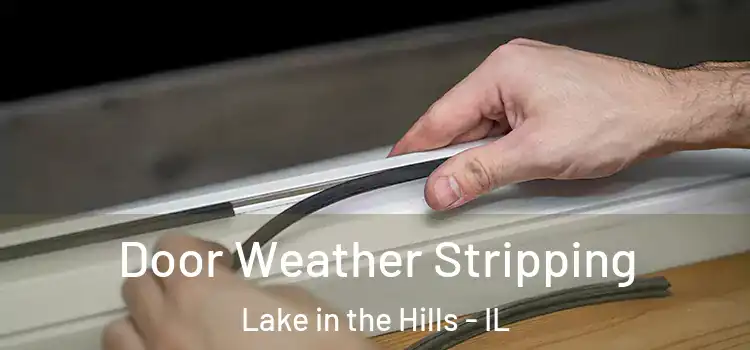 Door Weather Stripping Lake in the Hills - IL